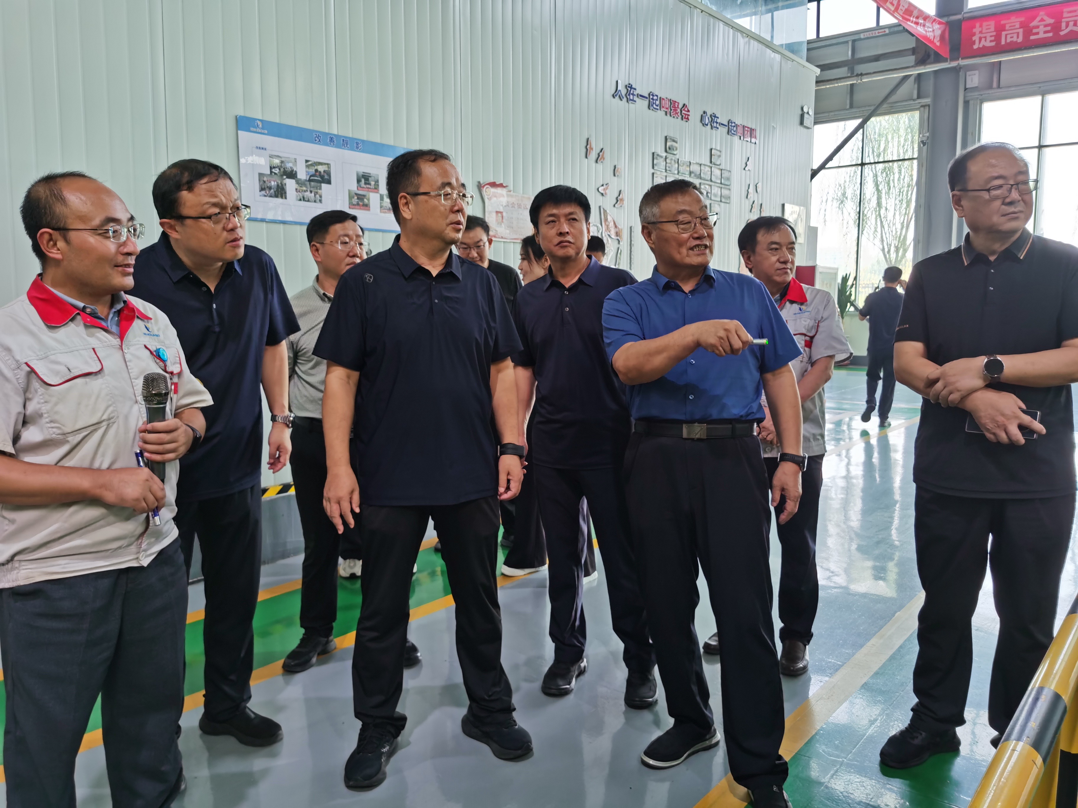 市政協主席郝忠祥深入華翔（洪洞）智能科技產業(yè)園調研